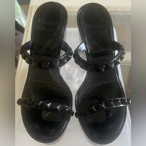 Carmen Sol Tonino Jelly Studded Wedge Platform shoes